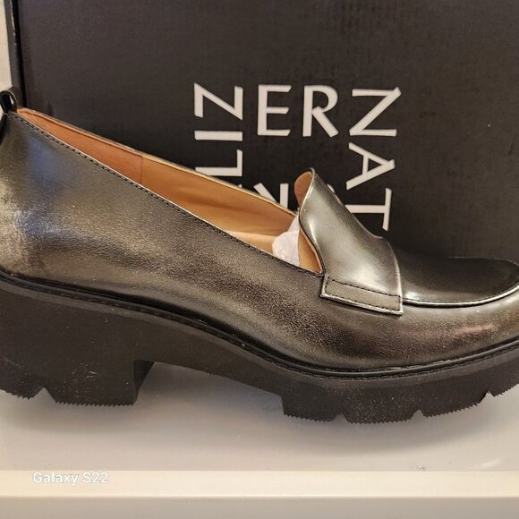 Naturalizer Women's Darry Slip-On Lightweight Lug Sole Heeled Loafer. NIB - Picture 1 of 15